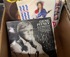 Bulk lot of over 40 vinyl records