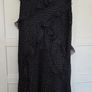 Occassion dress- spot printed tiered ruffle detail maxi dress with slit. Image 2