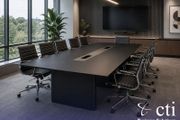 Parnell Anthracite 3.2mtr Boardroom Tables - NEW