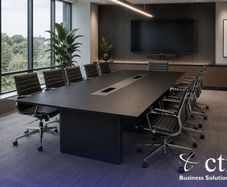 Parnell Anthracite 3.2mtr Boardroom Tables - NEW