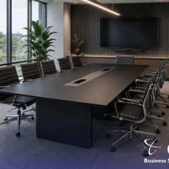 Parnell Anthracite 3.2mtr Boardroom Tables - NEW