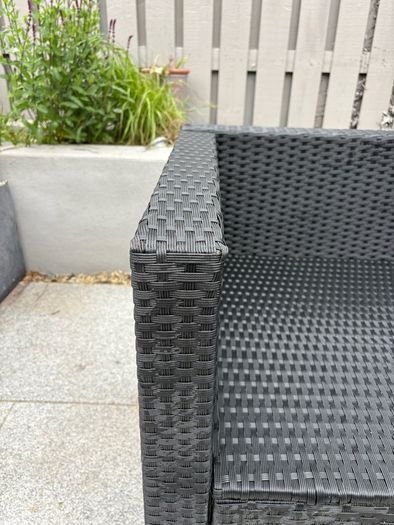 Rattan Garden Furniture with Coffee Table
