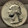 USA United States 1964 Silver Proof Washington Quarter Stunning Gem Proof Coin Image 2
