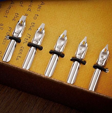 Spellbinding Quill Set - Vintage Style Calligraphy Set- nice gift