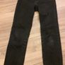 Bershka black high waisted denim jeans size uk6 Image 2