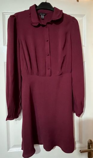 New Look wine dress BNWT