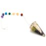 Orgonite Chakra Pendulum Reiki Crystal Dowsing Tool Healing Stones Image 2
