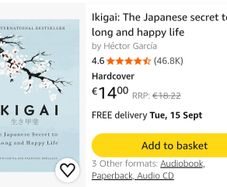 IKIGAI The Japanese Secret to stay a Long and Happy Life book