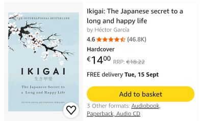 IKIGAI The Japanese Secret to stay a Long and Happy Life book