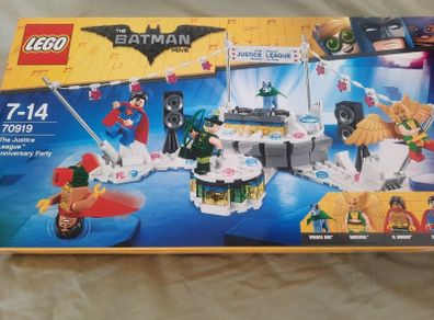 lego 70919 justice league anniversary party