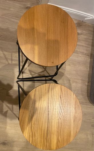 Black Metal BarStool x 2