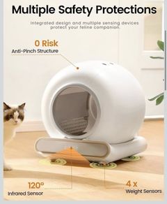 Automatic cat litter box