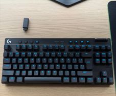 Logitech G Pro X TKL Gaming Keyboard - Black, US Layout - Mint, Boxed with Travel Case