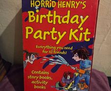 Brand New Horrid Henry Birthday Party Kit