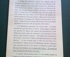 Scarce leaflet The House of Lords against Ireland