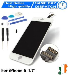For iPhone 6 6G LCD Touch Screen Digitizer Replacement Assembly White With Tools New - FHT17IPLCD