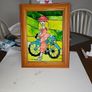 Picture " woman on bicycle " Image 2