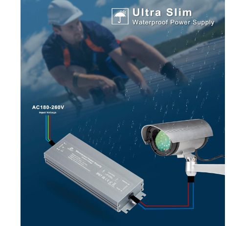 240V to 24v waterproof Power supply 300W