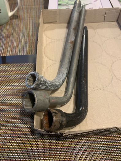 Lug wrenches x 3