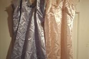 2 satin lingerie dresses