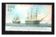2008 Ireland 150th Anniversary of the First Transatlantic Message by Cable from Europe to America Commemorative Stamp Mint Never Hinged (MNH)