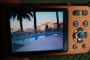 Panasonic Lumix DMC-TS20 digital camera, 16.1 MP + SD card TESTED (the camera is not in the best condition externally but it works fine)