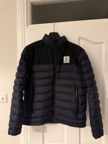 Navy Men's Burberry Jacket