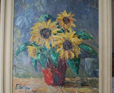 Oil on Canvas by Danish artist FREDE SALLING