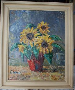 Oil on Canvas by Danish artist FREDE SALLING