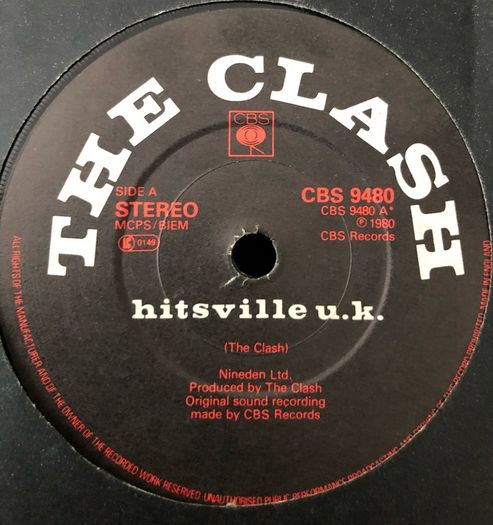 The Clash - Hitsville UK (1980) 7"