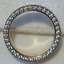 Pandora Timeless Pave Triple Row Gold Plated Ring Image 7