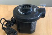Electric inflating air pump for mattress boat etc
