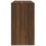Desk with Drawer & Cabinet Brown Oak Image 7