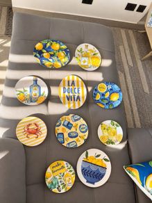 wooden wall decoupage plaques