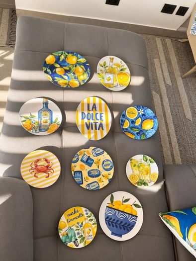 wooden wall decoupage plaques