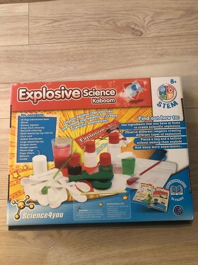 Explosive Science STEM Set for children age 8+