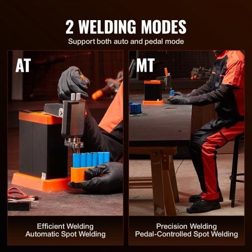 Battery Spot Welder, 14.5KW Capacitor Energy Storage Pulse Battery Spot Welder with 73B Welding Pen, 801D High Power Spot Welding Equipment