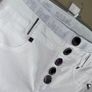 Brazilian Pit Bull White Distressed High Waist Skinny Butt Lift Jeans UK 8/10 Image 3