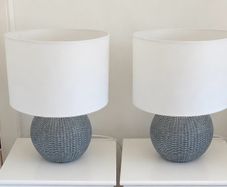 Bedside lamps x 2