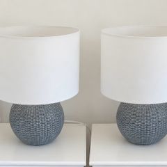 Bedside lamps x 2