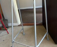 Zimmer frame Aluminium Walking Frame With Wheels Adjustable Height