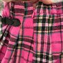 Cute pink plaid skirt for a girl, age 5 years Image 2