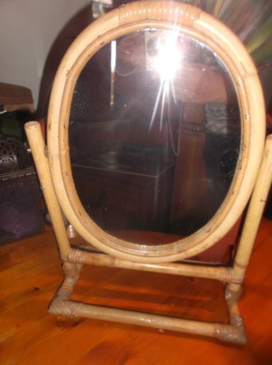 Lovely Wicker Mirror