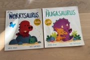 Rachel bright The Hugasaurus and The Worrysaurus