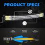 81.28cm Curved LED Light Bar Image 5