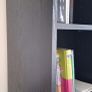 2 Tall Black Bookcases Very Good Condition Image 4