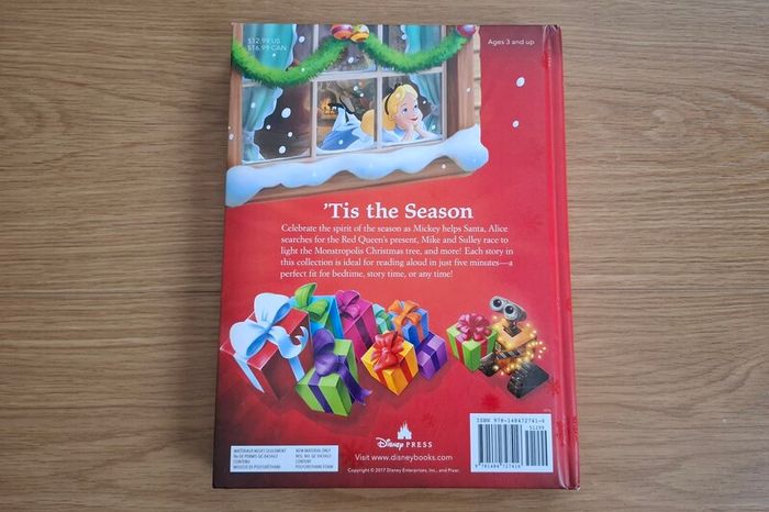 Disney 5-Minute Christmas Stories, Kids' Book