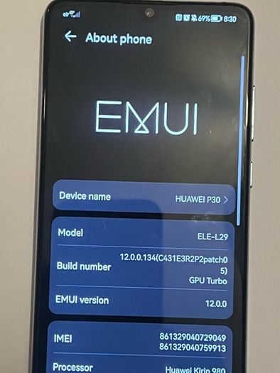 Huawei p30 phone
