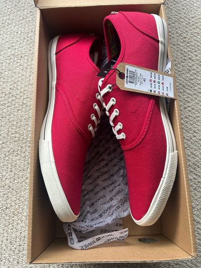 Mens Jack and Jones Canvas Size 9