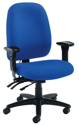 Vista Heavy Duty 24 hour Posture Charcoal or Blue Office Chair